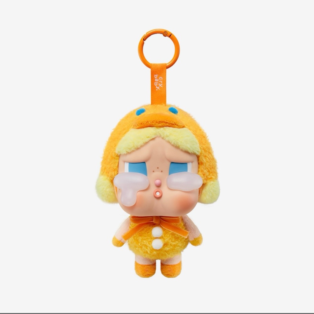 Authentic Pop Mart Crybaby Crying Again Vinyl Face Plush Blind Box Duck You
